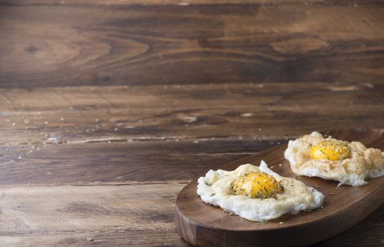 Cloud eggs recipe