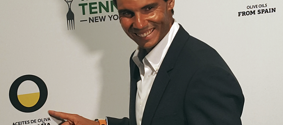 Our thanks to Rafa Nadal for taking Olive Oils from Spain to the top