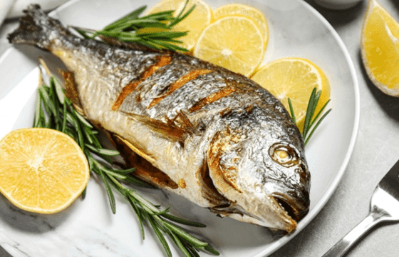 Baked Sea Bream